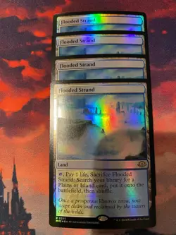 MTG Modern Horizons 3 Flooded Strand Foil x 4 - Image 1