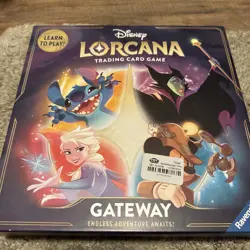 Lorcana Disney Trading Card Game Gateway New In Hand! - Image 1