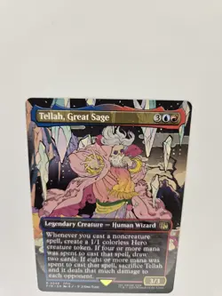 Tellah Great Sage Borderless Magic: The Gathering Final Fantasy 0349 - Image 4