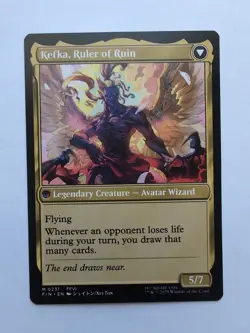 MTG Kefka, Court Mage (FIN) Universes Beyond: Final Fantasy Regular Mythic 0231 - Image 4