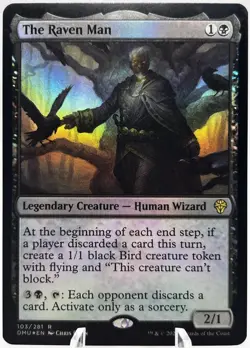 The Raven Man 103/281 Foil Dominaria United DMU MTG NM - Image 1