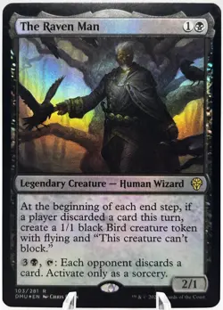 The Raven Man 103/281 Foil Dominaria United DMU MTG NM - Image 3