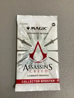 magic the gathering: universes beyond assassins creed collector booster pack - Image 1