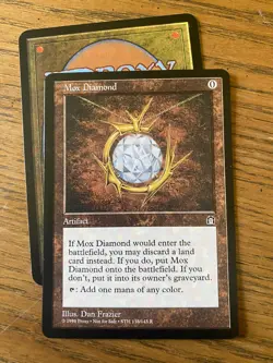 Mox Diamond MTG sticker cEDH stronghold reserved - Image 2