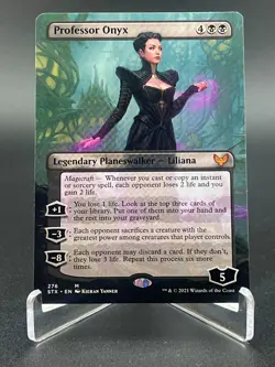 Professor Onyx (Borderless, Regular #276, NM ) Strixhaven: School of Mages (STX) - Image 5