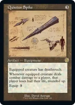 Quietus Spike (Schematic) - Near Mint MTG - Image 1