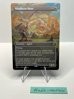 Windborn Muse (Borderless) #415 Rare - MTG Dominaria Remastered Regular - NM - Image 7