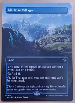 Mistrise Village | Borderless | MTG | TDM | Near Mint | English EN - Image 1
