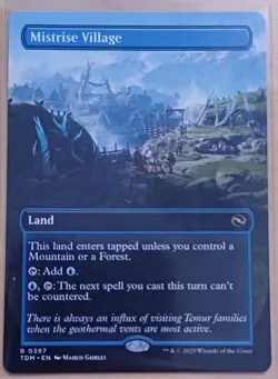 Mistrise Village | Borderless | MTG | TDM | Near Mint | English EN - Image 2