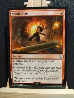 Vandalblast - Final Fantasy Commander - Uncommon - NM (see pics) MTG - Image 4