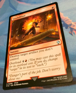 Vandalblast - Final Fantasy Commander - Uncommon - NM (see pics) MTG - Image 6