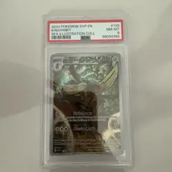 Pokemon TCG Kingambit SVP 130 Black Star Promo Card PSA 8 - Image 1