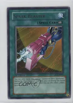R - Spark Blaster 1st Ed. YuGiOh Cybernetic evolution #CRV-EN047 2005 1e7 - Image 1