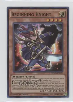 Beginning Knight 1st Ed. YuGiOh Dimension of Chaos #DOCS-EN022 0b5 - Image 1