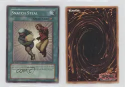 Snatch Steal 1st Ed. YuGiOh Dragon's Roar Structure Deck #SD1-EN010 2005 0k8a - Image 3