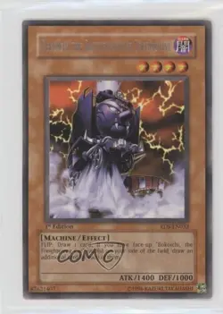 Dekoichi the Battlechanted Locomotive (Rare) 1st Ed. YuGiOh Rise of Destiny 0u5r - Image 1
