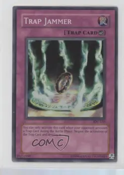 Super Rare - Trap Jammer Unlimited YuGiOh Invasion of Chaos #IOC-110 2004 1de9 - Image 1