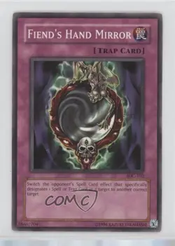 Fiend's Hand Mirror Unlimited YuGiOh Invasion of Chaos #IOC-102 2004 0xr2 - Image 1