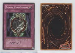 Fiend's Hand Mirror Unlimited YuGiOh Invasion of Chaos #IOC-102 2004 0xr2 - Image 3