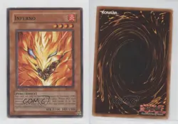 Inferno Unlimited YuGiOh Invasion of Chaos #IOC-019 2004 1t5 - Image 3