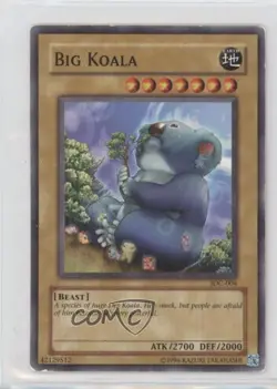Big Koala Unlimited YuGiOh Invasion of Chaos #IOC-004 2004 0l37 - Image 1