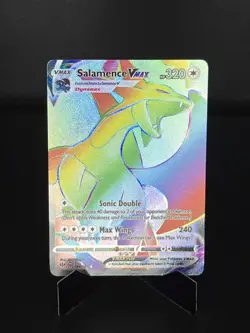 Salamence VMAX 194/189 darkness ablaze secret rare pokemon card - Image 1