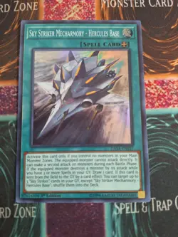 Yu-Gi-Oh! Sky Striker Mecharmory - Hercules Base DASA-EN037 Super 1st NM a1/ - Image 1