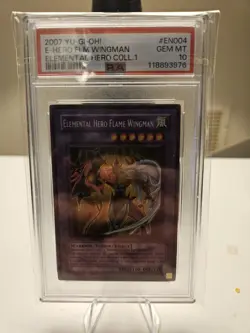 yugioh elementalherocollection E-HERO FLM.WINGMAN PSA10 - Image 3