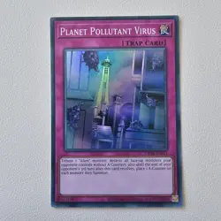 Planet Pollutant Virus - OP28 - SUPER Rare - YuGiOh Euro - Image 3