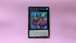 Yugioh Cxyz N. AS. Ch. Knight LED9-EN004 1st edition Super rare - Image 1