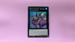 Yugioh Cxyz N. AS. Ch. Knight LED9-EN004 1st edition Super rare - Image 2