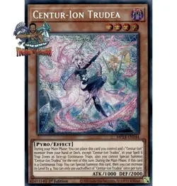 Yugioh! 1x Centur-Ion Trudea MP24-EN144 Prismatic Secret Rare 1st Ed NM - Image 1