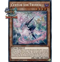 Yugioh! 1x Centur-Ion Trudea MP24-EN144 Prismatic Secret Rare 1st Ed NM - Image 2