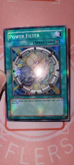 Power Filter (LP) TDGS-EN058 Super Rare 1st Edition - Image 18