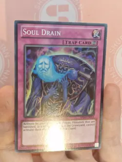 Soul Drain (LP) AP04-EN013 Super Rare 1st Edition - Image 3