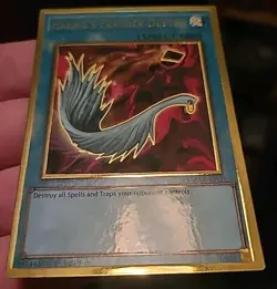 Yugioh Harpies Feather Duster MAGO-EN042 Premium Gold Rare 1st Ed NM w/Tracking - Image 2