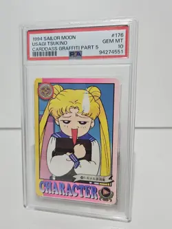 🔥🔥 Sailor Moon PSA 10 | 1994 Vintage CARDDASS | Anime Trading Card 🌟🌟 - Image 1