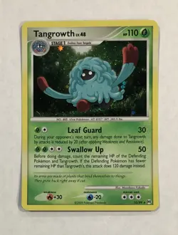Pokemon TANGROWTH Card 10/99 Holo Rare Platinum Arceus LP English Light Play TCG - Image 1