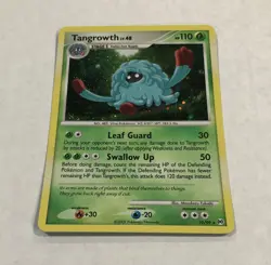 Pokemon TANGROWTH Card 10/99 Holo Rare Platinum Arceus LP English Light Play TCG - Image 2
