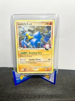 Lucario GL 8/111 Holo Rare Rising Rivals Pokemon Card - Image 1