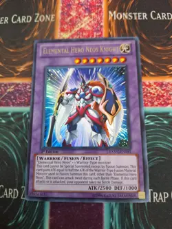 Yugioh Elemental Hero Neos Knight EXVC-EN093 Ultra Rare 1st Edition Near Mint - Image 1