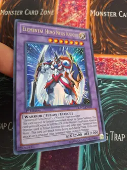 Yugioh Elemental Hero Neos Knight EXVC-EN093 Ultra Rare 1st Edition Near Mint - Image 2