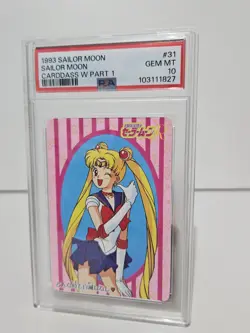 🔥🔥 Sailor Moon PSA 10 | 1993 Vintage CARDDASS | Anime Trading Card 🌟🌟 - Image 1