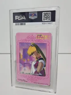 🔥🔥 Sailor Moon PSA 10 | 1993 Vintage CARDDASS | Anime Trading Card 🌟🌟 - Image 2