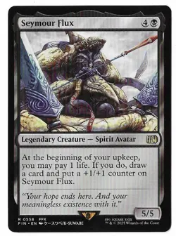 MTG Seymour Flux Final Fantasy (FIN) Rare Magic Card #0558 Unplayed - Image 1