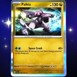 Palkia - Rare Holo - Pokemon TCG Scarlet & Violet Surging Sparks #136/191 - Image 1