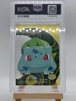#01 Bulbasaur Topps PC2 Clear Card - Image 2
