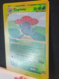 Vileplume 31/165 - Reverse Holo Rare - Expedition - MP - Pokemon Card WOTC - Image 3