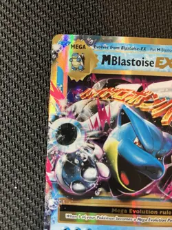 Mega Blastoise EX  22/108 Pokemon Evolutions XY Ultra Rare Card LP - Image 3
