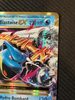 Mega Blastoise EX  22/108 Pokemon Evolutions XY Ultra Rare Card LP - Image 4